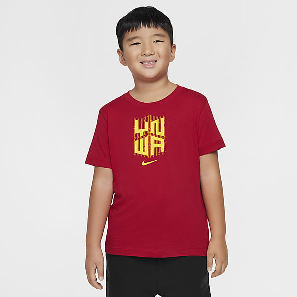 Boys red nike shirt 2025